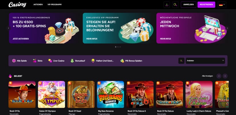 Discover Excitement and Wins at Casiny Online Casino